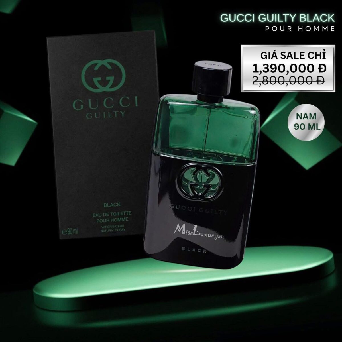 Gucci Guilty Black 90ml – KM